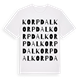 Korpdal ordlek t-shirt