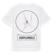 White t-shirt med Korpilombolo t-shirt