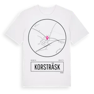 Korsträsk t-shirt – ekologisk bomull t-shirt från Pinshirt