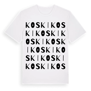 Koski ordlek t-shirt – ekologisk bomull t-shirt från Pinshirt