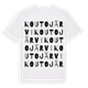 Koutojärvi ordlek t-shirt