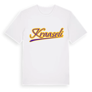 Kraaseli baseball t-shirt – ekologisk bomull t-shirt från Pinshirt