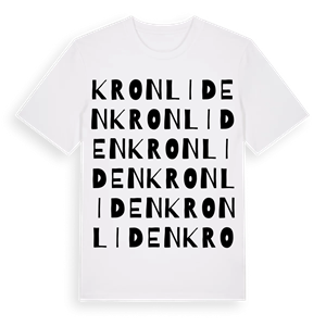Kronliden ordlek t-shirt – ekologisk bomull t-shirt från Pinshirt