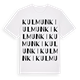 Kulmunki ordlek t-shirt