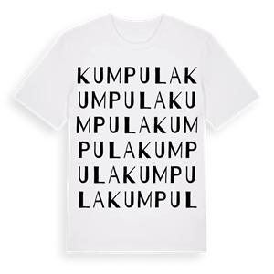 Kumpula ordlek t-shirt – ekologisk bomull t-shirt från Pinshirt