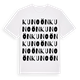 Kunoön ordlek t-shirt