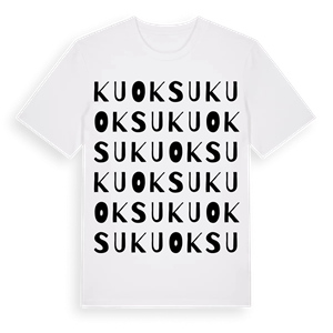 Kuoksu ordlek t-shirt – ekologisk bomull t-shirt från Pinshirt