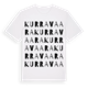 Kurravaara ordlek t-shirt