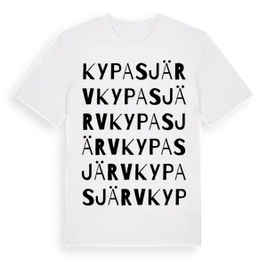 Kypasjärv ordlek t-shirt – ekologisk bomull t-shirt från Pinshirt