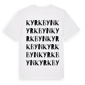 Kyrkbyn ordlek t-shirt – ekologisk bomull t-shirt från Pinshirt