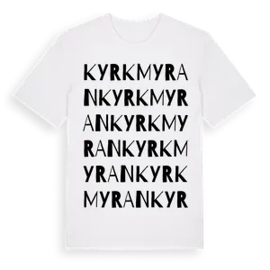 Kyrkmyran ordlek t-shirt – ekologisk bomull t-shirt från Pinshirt