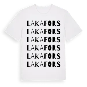 Lakafors ordlek t-shirt – ekologisk bomull t-shirt från Pinshirt