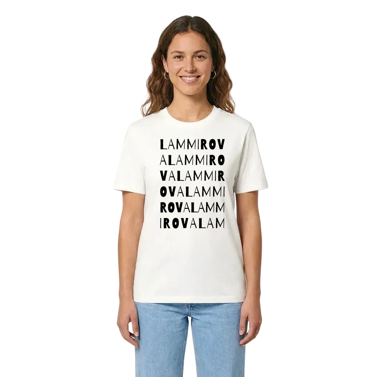 Lammirova ordlek t-shirt i miljö