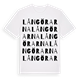 Långörarna ordlek t-shirt