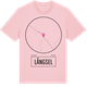 Pink Cotton t-shirt med Långsel t-shirt