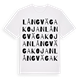 Långvägakojan ordlek t-shirt