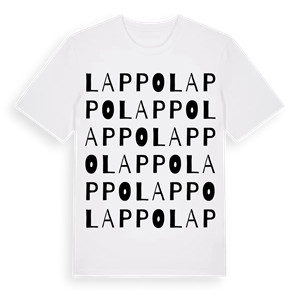 Lappo ordlek t-shirt – ekologisk bomull t-shirt från Pinshirt