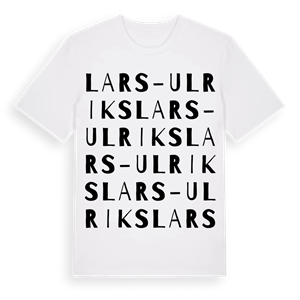 Lars-Ulriks ordlek t-shirt – ekologisk bomull t-shirt från Pinshirt