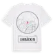 White t-shirt med Lerbäcken t-shirt