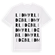 Lidmyrliden ordlek t-shirt