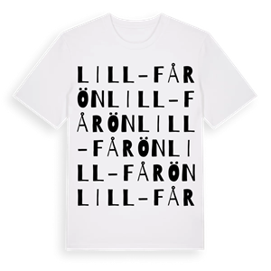 Lill-Fårön ordlek t-shirt – ekologisk bomull t-shirt från Pinshirt