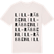 Vintage White t-shirt med Lill-Räbben ordlek t-shirt