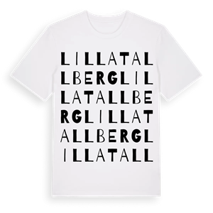 Lilla Tallberg ordlek t-shirt – ekologisk bomull t-shirt från Pinshirt