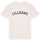 Vintage White t-shirt med Lillåäng böjd t-shirt