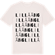 Vintage White t-shirt med Lillåäng ordlek t-shirt