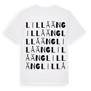 Lillåäng ordlek t-shirt – ekologisk bomull t-shirt från Pinshirt