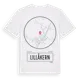 White t-shirt med Lillåkern t-shirt