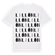 Lillön ordlek t-shirt