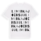 Liminkajoensuu ordlek t-shirt