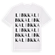 Linkka ordlek t-shirt