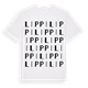 Lippi ordlek t-shirt