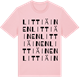 Pink Cotton t-shirt med Littiäinen ordlek t-shirt