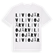 Liviojärvi ordlek t-shirt