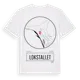 White t-shirt med Lokstallet t-shirt