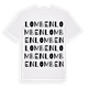 Lomben ordlek t-shirt