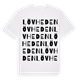 Lövheden ordlek t-shirt