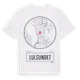 White t-shirt med Lulsundet t-shirt