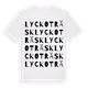 Lyckoträsk ordlek t-shirt