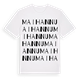 Maihannu ordlek t-shirt