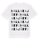 Makkarajärvi ordlek t-shirt