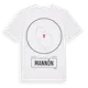 White t-shirt med Mannön t-shirt
