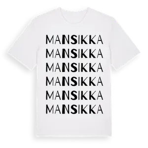 Mansikka ordlek t-shirt – ekologisk bomull t-shirt från Pinshirt
