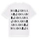 Marjamaa ordlek t-shirt