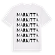 Markitta ordlek t-shirt