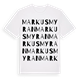 Markusmyran ordlek t-shirt