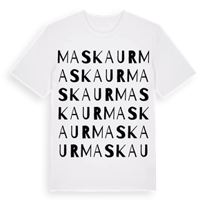 Maskaur ordlek t-shirt – ekologisk bomull t-shirt från Pinshirt